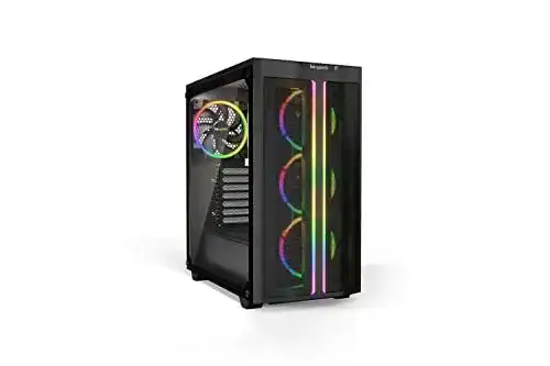 Be Quiet Pure Base 500 FX Black PC-Gehäuse mit ARGB-Beleuchtung