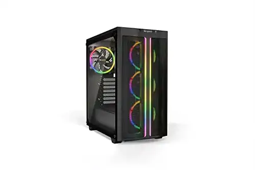 Be Quiet Pure Base 500 FX Black PC-Gehäuse mit ARGB-Beleuchtung