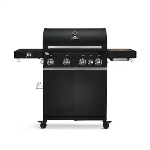 Gasgrill mit Seitenbrenner BURNHARD 4-Brenner Big Fred
