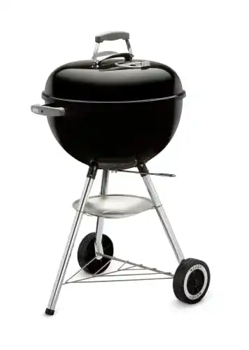 Schickling Holzkohlegrill Weber Classic Kettle Grill mit 47 cm Grillfläche
