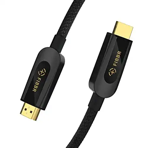 FIBBR HDMI-Kabel 1m 8K HDMI 2.1 zertifiziert, 8K@60Hz und 4K@120Hz