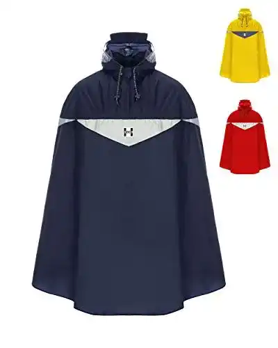 Wasserdichter Fahrrad-Regenponcho von HOCK – Super Praktiko