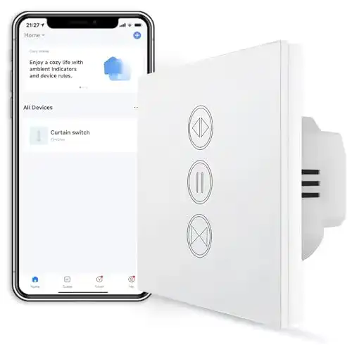 Rollladen-Zeitschaltuhr LoraTap WIFI Smart für die moderne Steuerung