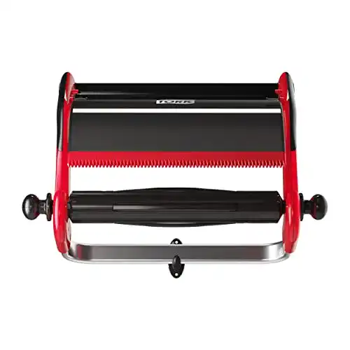 Wandrollenhalter Tork 652108 in Rot Schwarz für Papierrollen