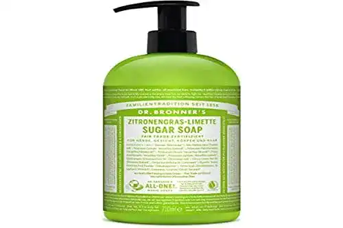 Dr. Bronner’s Sugar Soap Lemongrass/Limette 710 ml