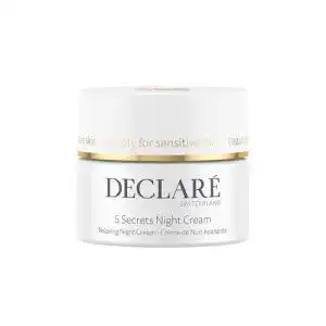 Declaré 5 Secrets Nachtcreme 50 ml – Gesichtscreme für empfindliche Haut