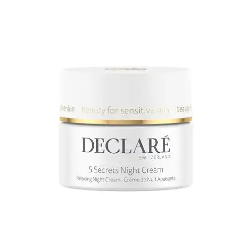 Declaré 5 Secrets Nachtcreme 50 ml – Gesichtscreme für empfindliche Haut