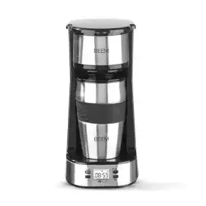 Beem Thermo 2 Go Single Filterkaffeemaschine mit 0,4l Thermobecher