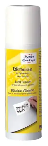 Etikettenlöser AVERY Zweckform 3590 Spray für rückstandsfreie Anwendung