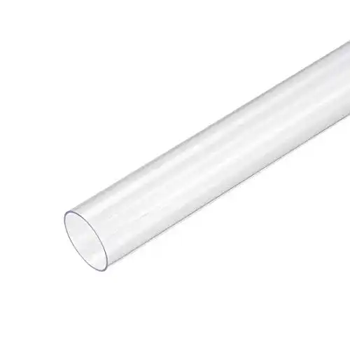 PVC Rohr Sourcing Map 2 Stück, Durchmesser 30mm, Länge 0.5m