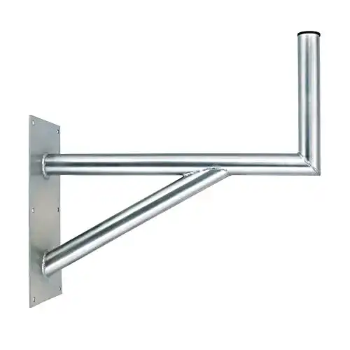 Satellitenschüssel Halterung 60cm Wandhalter aus verzinktem Stahl