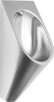 Wasserloses Urinal Franke KWC CMPX538E aus Chromnickelstahl