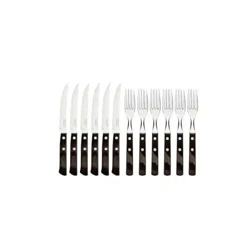Pizzabesteck Tramontina Steakbesteck 12-teiliges Set für 6 Personen