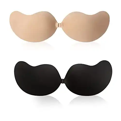Klebe-BH YDMAJF Klebe BH Push Up, 2 Stück trägerloser BH