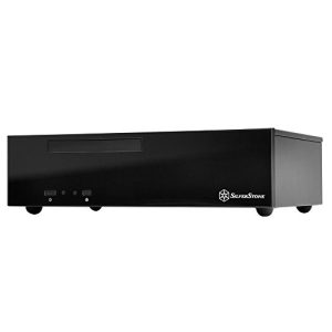 HTPC-Gehäuse Silverstone SST-ML09B Milo Mini-ITX kompakt