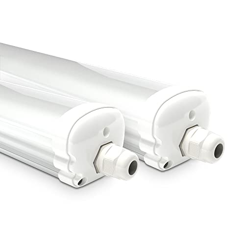 Hoftronic LED Feuchtraumleuchte 120 cm im 2er Pack