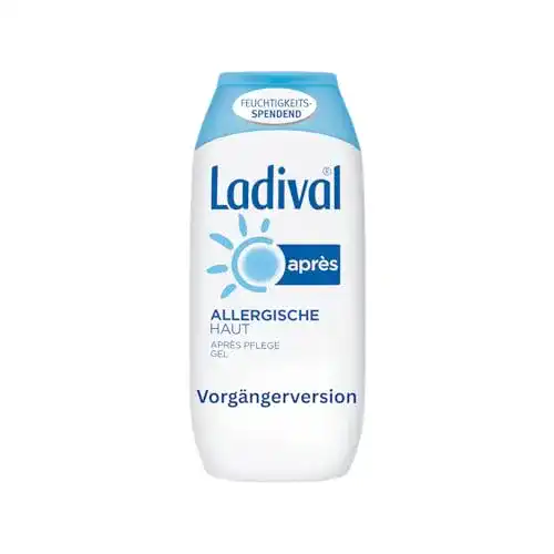 After Sun Ladival Après Sun Gel für Allergiker, ohne Duftstoffe, 200 ml