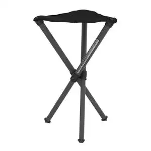 Walkstool Klapphocker Basic in Schwarz, 3-beinig, 50 cm Sitzhöhe