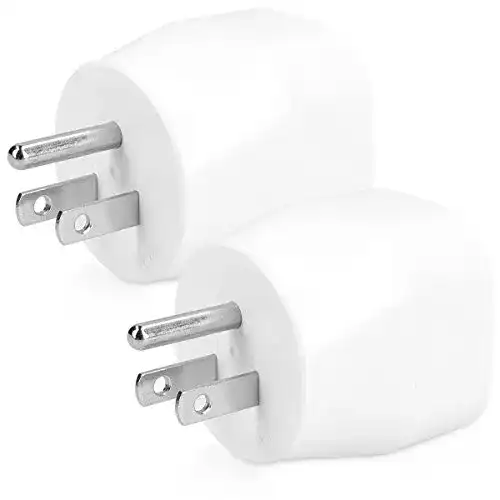 Reiseadapter kwmobile 2X USA Typ-B und Schuko Adapter
