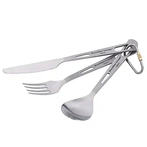 Titan Besteck iBasingo Campingbesteck für Outdoor-Aktivitäten
