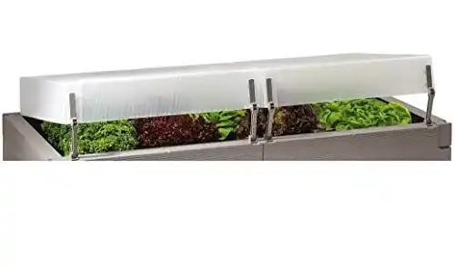 Hochbeet-Abdeckung Juwel Thermo-Hauben 130×60 cm (2 Stück)
