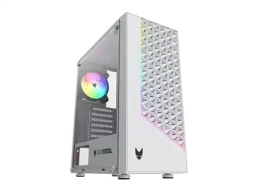 Oversteel Iridium Gaming PC Gehäuse für ATX, Micro ATX und ITX