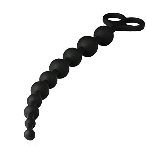 Analkugel SXOVO Anal Kette mit 10 Kugeln und Anal Plug