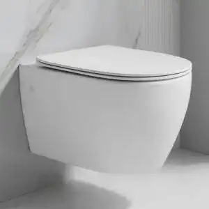 Spülrandloses WC ADOB mit Keramik und Nanoversiegelung