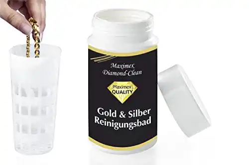 Silberbad Maximex WENKO Diamond Clean für Gold- und Silberschmuck