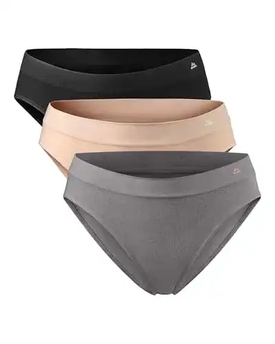 Damen-Slips Danish Endurance Seamless Slips im 3er Pack