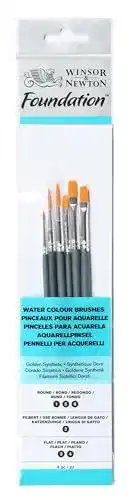 Aquarellpinsel Winsor & Newton 5295016 Foundation Pinselset, 6er