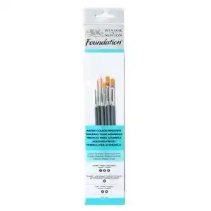 Aquarellpinsel Winsor & Newton 5295016 Foundation Pinselset, 6er