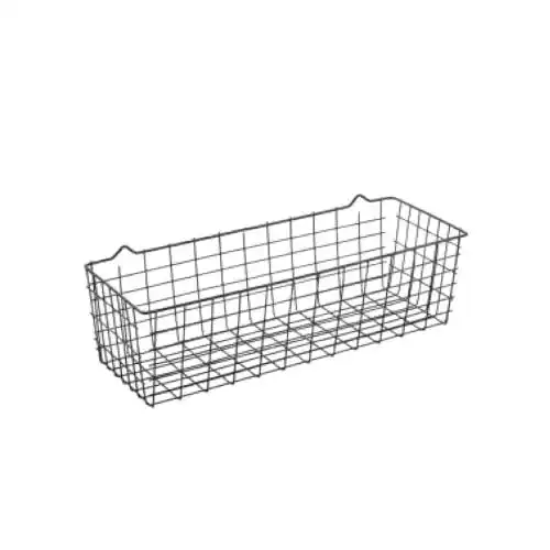 Drahtkorb Metaltex Koala LAVA Allzweckkorb 33x12x10 cm schwarz