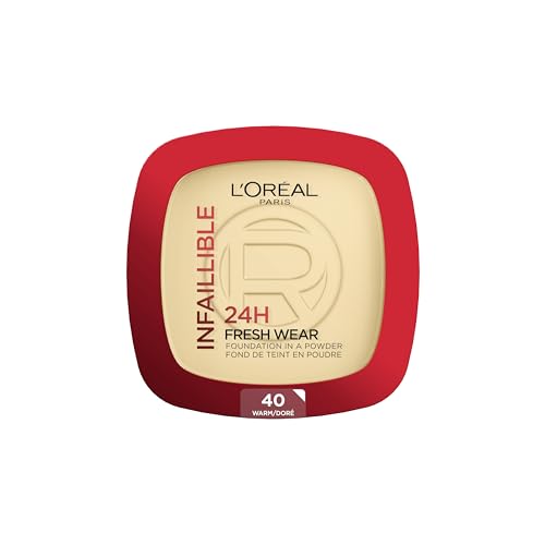 Wasserfestes Foundation-Puder von L’Oreal Paris für aktive Nutzung
