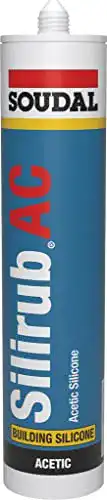 Soudal Silirub AC 310ml Schwarz Silikon für Abdichtungen