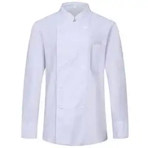 Kochjacke MISEMIYA Herren Chef Jacket 842-842B in Weiß