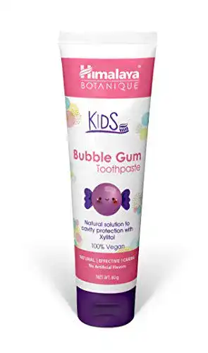 Kinderzahnpasta ohne Fluorid von Himalaya Botanique für Kinder