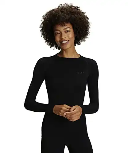 Kompressionsshirt Damen von FALKE – Funktionsshirt für kühle Tage