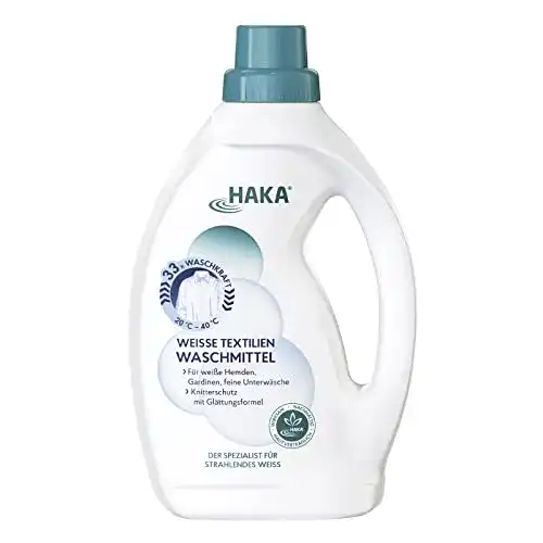 Gardinenwaschmittel Haka Weiß, flüssig, 1 Liter (33 Waschladungen)