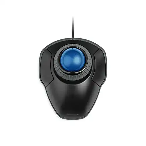 Kensington Orbit Trackball Maus mit Scrollring und ergonomischem Design