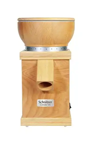Elektrische Getreidemühle Schnitzer Cerealo 125 für verschiedene Getreidearten