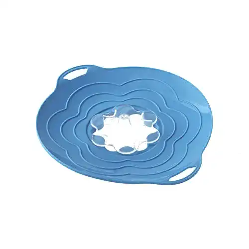 Überkochschutz Silikomart Silikondeckel Vapo Twist, abnehmbar, Ø220 mm