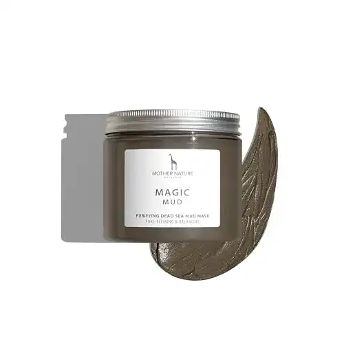 Tonerde-Maske von Mother Nature Cosmetics – Totes Meer Maske
