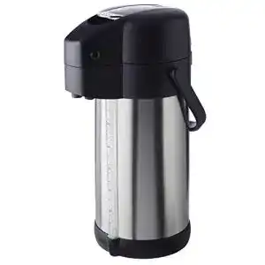 Pumpkanne 3 Liter Aps Pump-Isolierkanne doppelwandige Edelstahlkanne