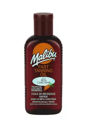 Malibu Sun Bräunungsöl mit Beta-Carotin, wasserfest, 200 ml