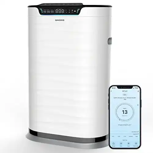 QooXoo QXPure9 Luftreiniger mit 600m³/h CADR für Räume bis 100m²