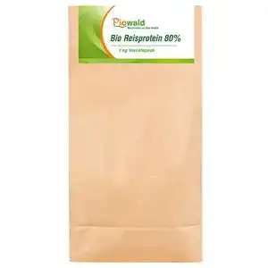 Piowald Bio Reisprotein 1 kg – Pflanzliches Eiweißpulver