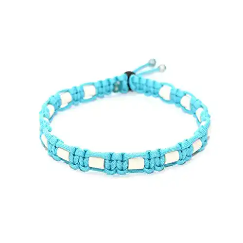 Keramik-Halsband für Hunde von Cookie & Friends in Neon Türkis