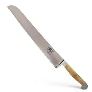 Güde Brotmesser geschmiedet aus Solingen mit Olivenholzgriff