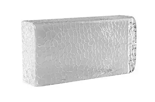 Glasbaustein Fuchs Design Crystal Collection Wildlife 20x10x5 cm